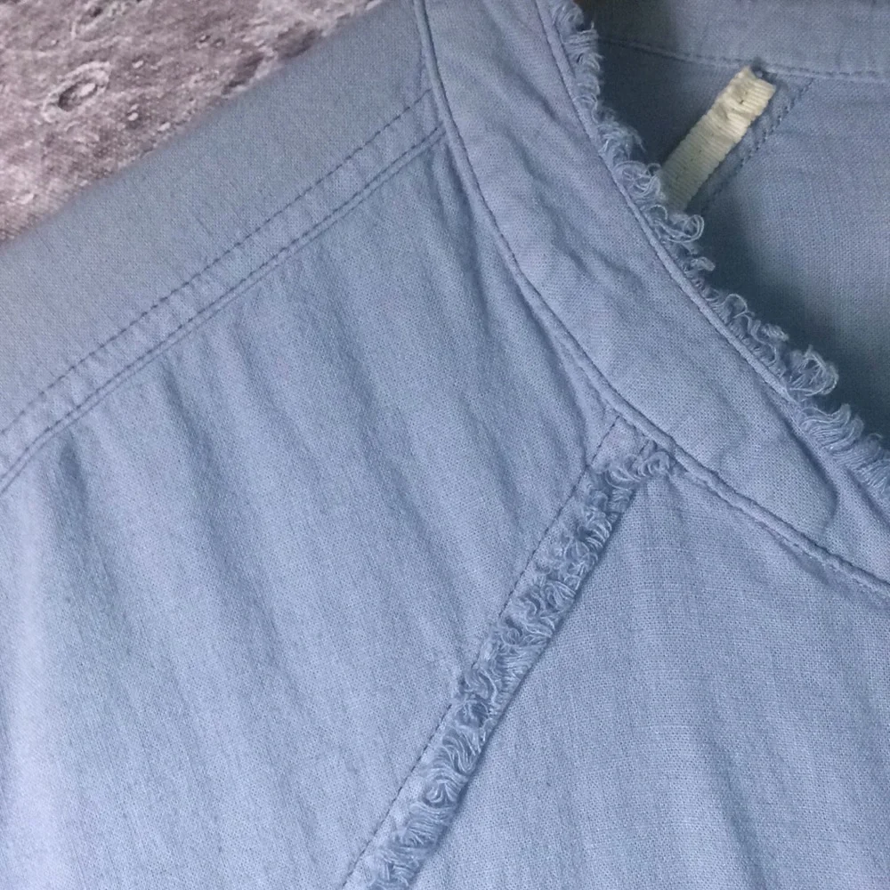 We the free denim oversized top - Picture 6 of 11
